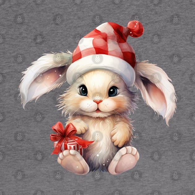 Christmas Rabbit by Chromatic Fusion Studio